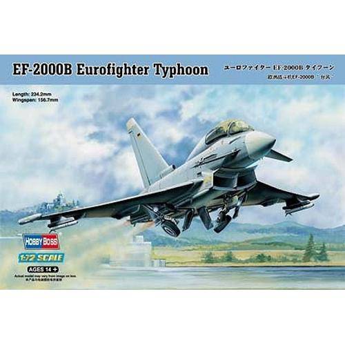 Avião Ef-2000b Eurofighter Typhoon - Hobbyboss
