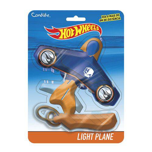 Avião Estilingue Hot Wheels Light Plane - Candide