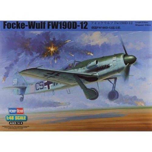 Aviao Focke-Wulf FW-190 D-12 - HOBBYBOSS