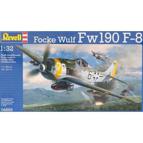 Aviao Focke Wulf FW-190 F-8 Schlachter 04869 - REVELL ALEMA