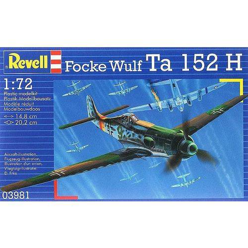 Aviao Focke Wulf Ta-152 H 03981 - REVELL ALEMA