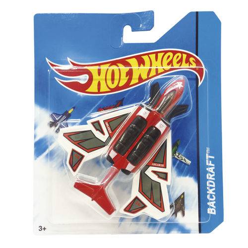 Avião Hot Wheels - Backdraft - Mattel