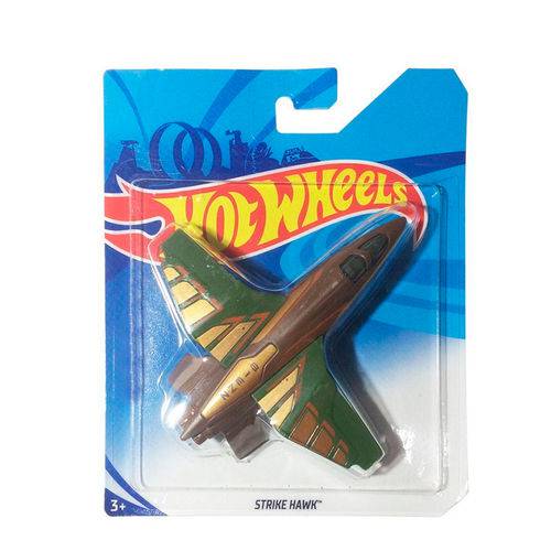 Avião Hot Wheels - Skybusters Strike Hawk - Mattel