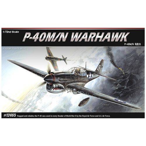 Aviao P-40M/N - Warhawk 12465 - ACADEMY