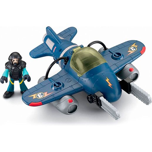 Avião Sky Racer Tornado Jet Imaginext Fisher Price - Mattel