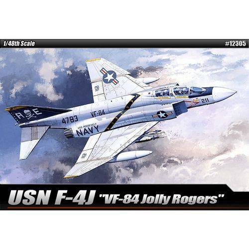 Aviao USN F-4J PHANTON - VF-84 Jolly Rogers 12305 - ACADEMY