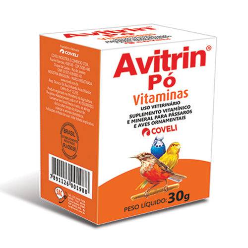 Avitrin Coveli Pó Complexo Vitamínico e Mineral 30g