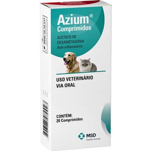 Azium 0,5 Mg - 20 Comprimidos Azium 0,5 Mg - 20 Comprimidos