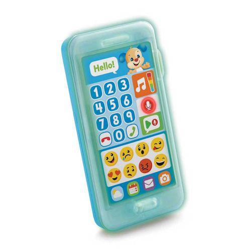 Azul Telefone Emojis Fisher-Price - Mattel FHJ19