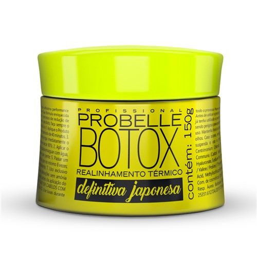B-Tox Probelle Definitiva Japonesa 150g