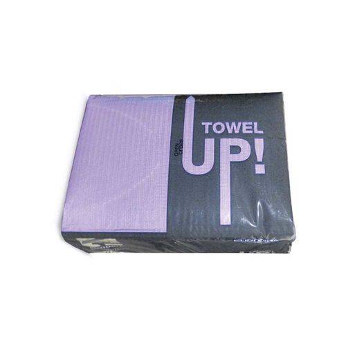 Babador Impermeável Towel Up! Monoart Euronda (50 Unidades) - Lilás