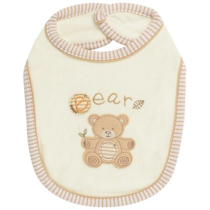Babador para Bebe Atoalhado Nature Little Friend Bear - Classic For Baby