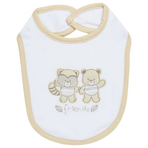 Babador para Bebe Atoalhado Nature Little Friends - Classic For Baby