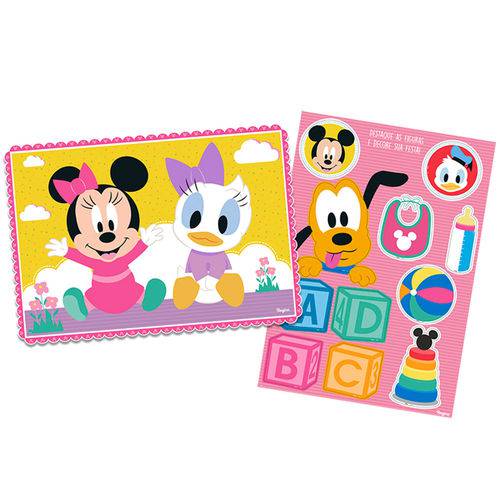 Baby Disney Minnie Kit Decorativo - Regina