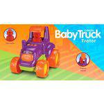 Baby Truck Trator Musical Roma Brinquedos