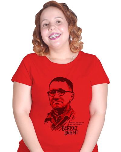 Babylook Brecht Herói Vermelha