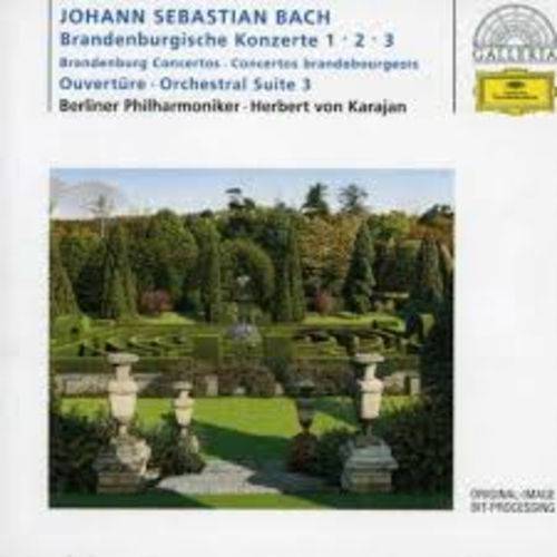 Bach/karajan - Brand. Konzerte 1,2,3