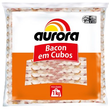 Bacon Aurora em Cubos 1kg