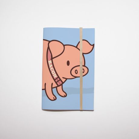 Bacon - Mini Sketchbook-Azul Clara-U