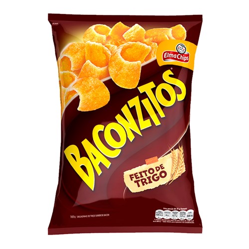 Baconzitos Elma Chips com 103g