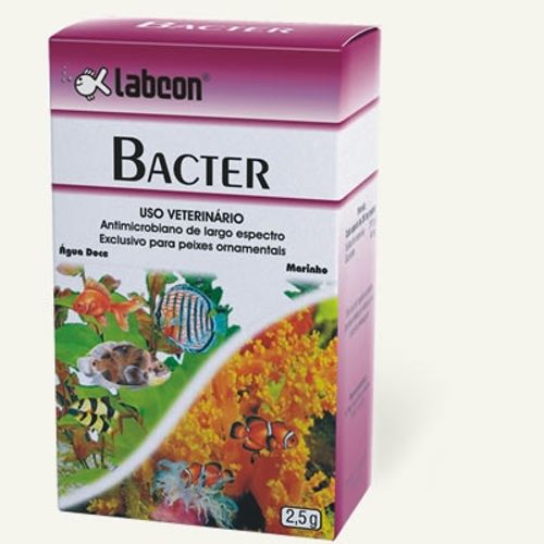 Bactericida Alcon Labcon Bacter para Aquários - 10 Cápsulas Unidade