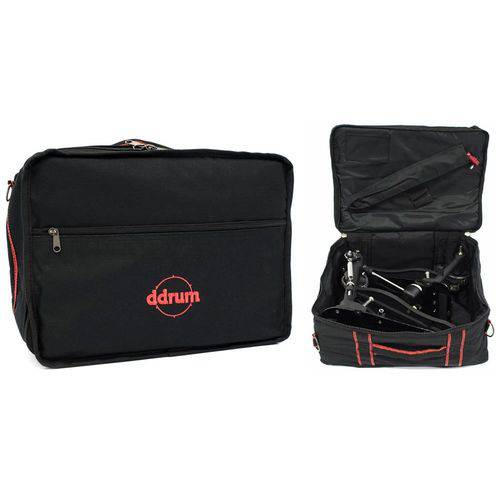 Bag de Pedal Ddrum Dxdp Double Bass Drum Pedal Bag Series para Pedal Duplo Single