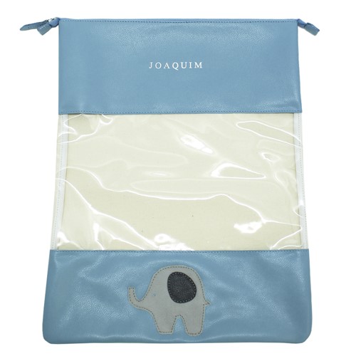 Bag Looks Little Elephant Aqua Liso