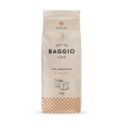 Baggio Café Aromatizado Caramelo Moído - 250g
