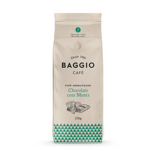 Baggio Café Aromatizado Chocolate com Menta Moído - 250g
