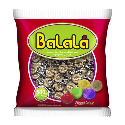 Bala Balalá Caramelo 500g - Boavistense