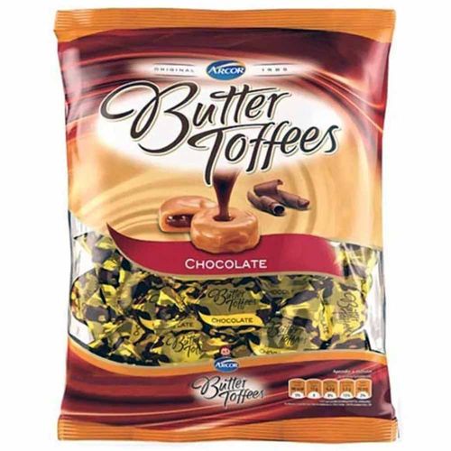 Bala Butter Toffees Chocolate 600g Arcor 1005528
