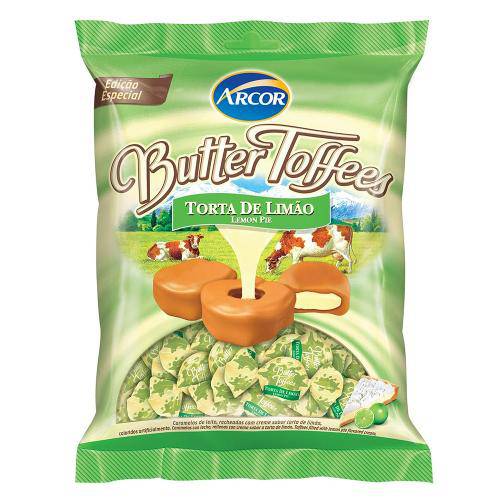 Bala Butter Toffees Limão 600g - Arcor
