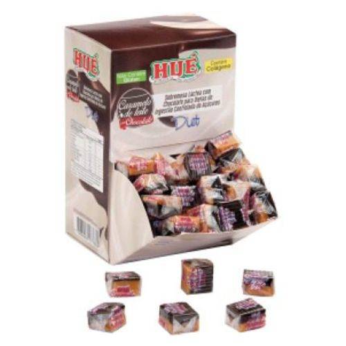 Bala de Caramelo com Chocolate Display 700 Gramas Diet Hué
