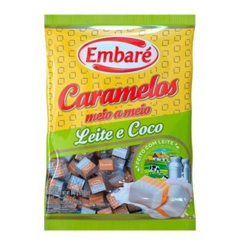 Bala de Caramelo Leite e Coco 660g - Embaré