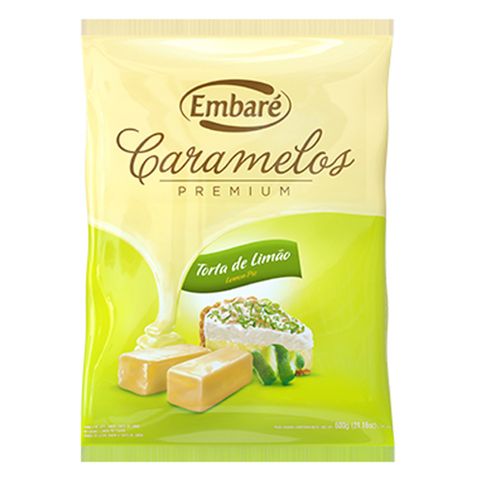 Bala de Caramelo Premium Torta de Limão 600g - Embaré