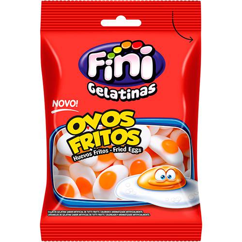 Bala de Gelatina Ovos Fritos Tutti Frutti 90g - Fini