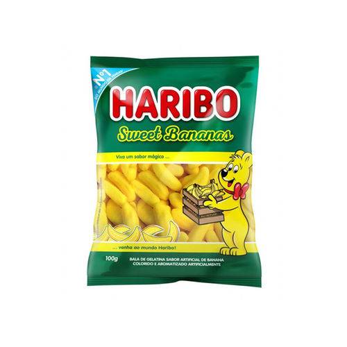 Bala de Gelatinha Sheet Banana 100g - Haribo