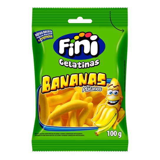 Bala Fini Banana 100g