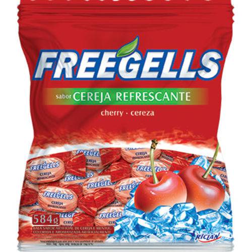 Bala Freegells 584gr Cereja *