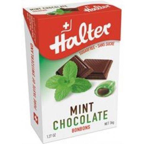 Bala Halter Mint Chocolate - Sabor Chocolate com Menta (36g)