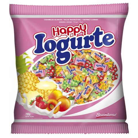 Bala Happy Iogurte Sortida 600g Boavistense