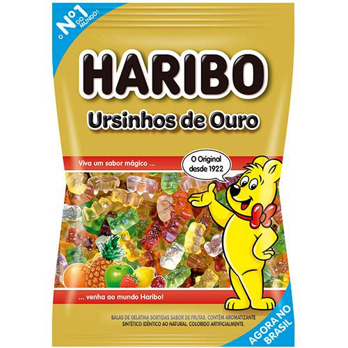 Bala Haribo Ursinho de Frutas - 100g
