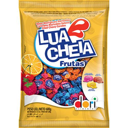 Bala Lua Cheia Frutas 600g