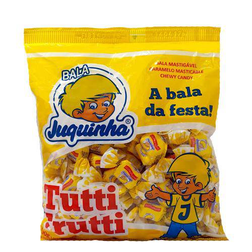 Bala Mastigável Juquinha Tutti Frutti 600g - Juquinha