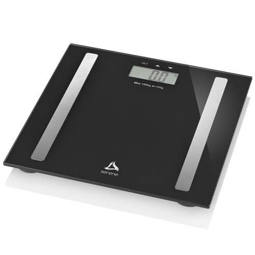 Balança Digital Até 180kg Digi-health Pro Preta Hc030 - Serene