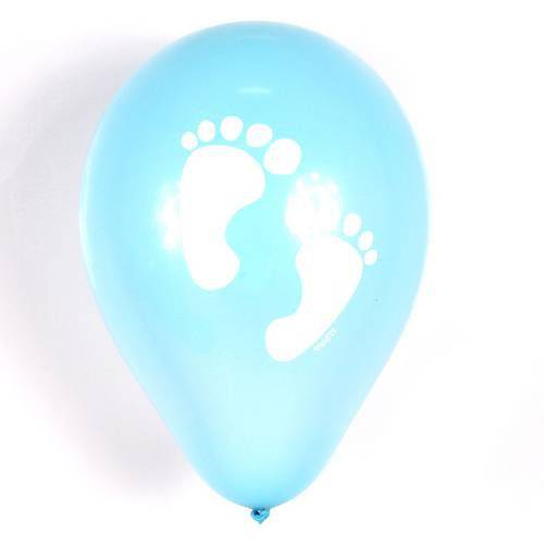 Balão Balloontech Pezinho Azul Nº 10 C/25un