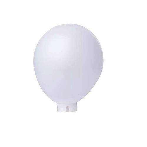 Balão Bexiga Lisa Branca Nº 9 - 50 Unidades