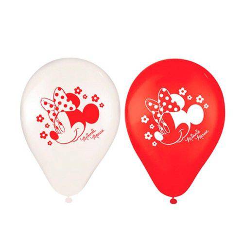 Balão / Bexiga Minnie Red N 9