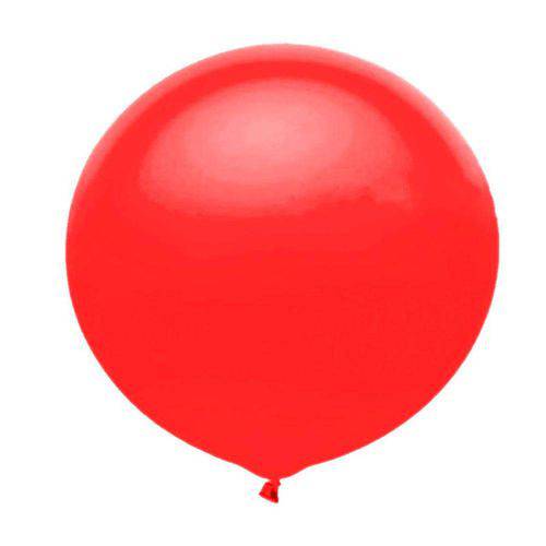 Balão Big Ball Vermelho Tamanho 250 - Pic Pic
