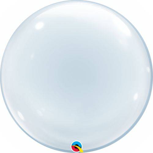 Balão Bubble - Liso Transparente - 24 Polegadas - Qualatex